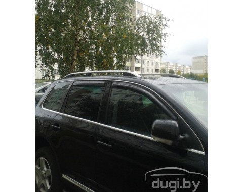 Рейлинги продольные алюминиевые для Touareg.